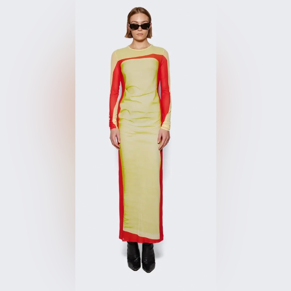 LOEWE Trompe L’Oeli Maxi Dress size Small New with tag